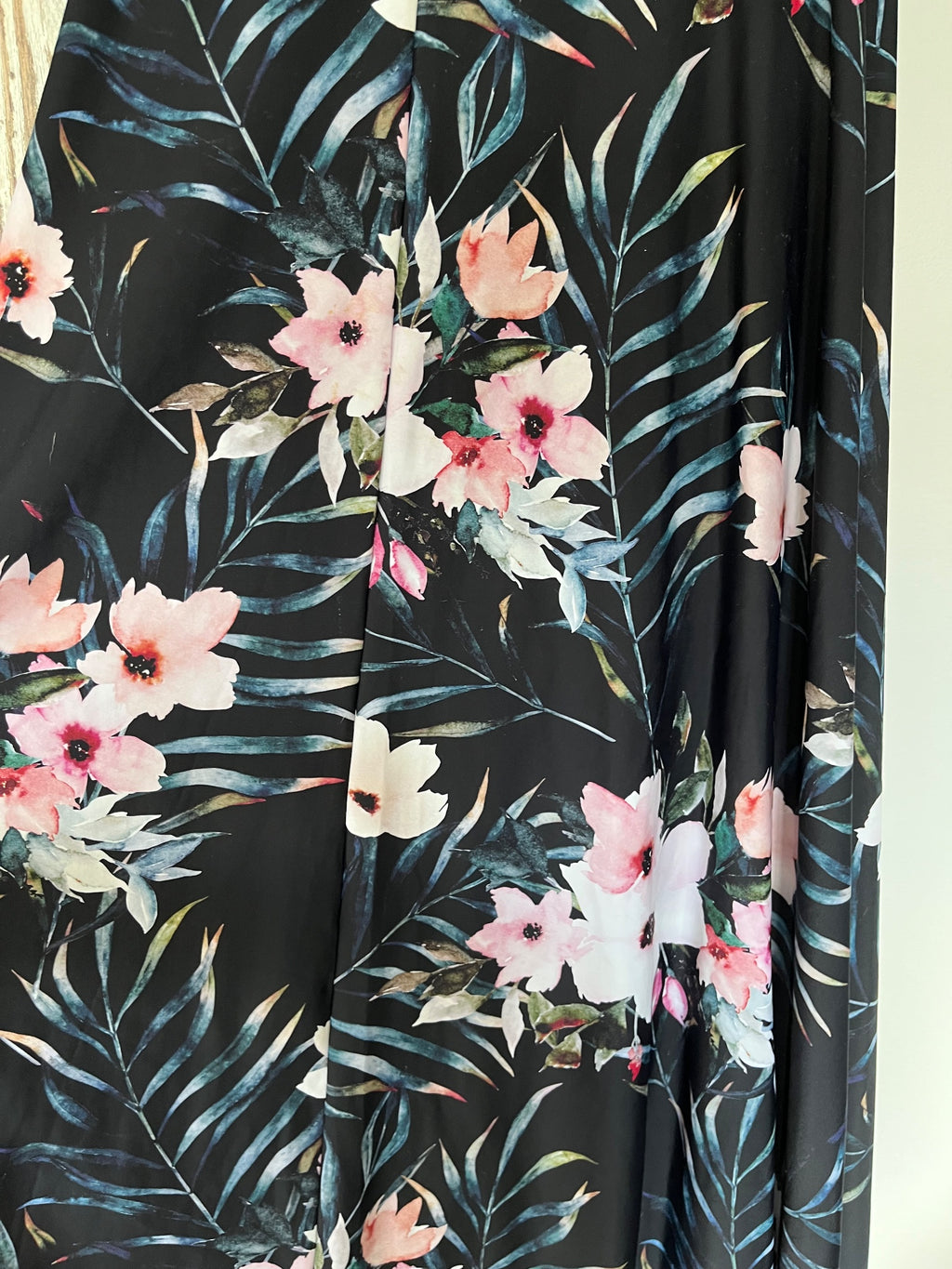 Exoticathletica Women's Floral Print Palazzo Pants Size Large - Image 3