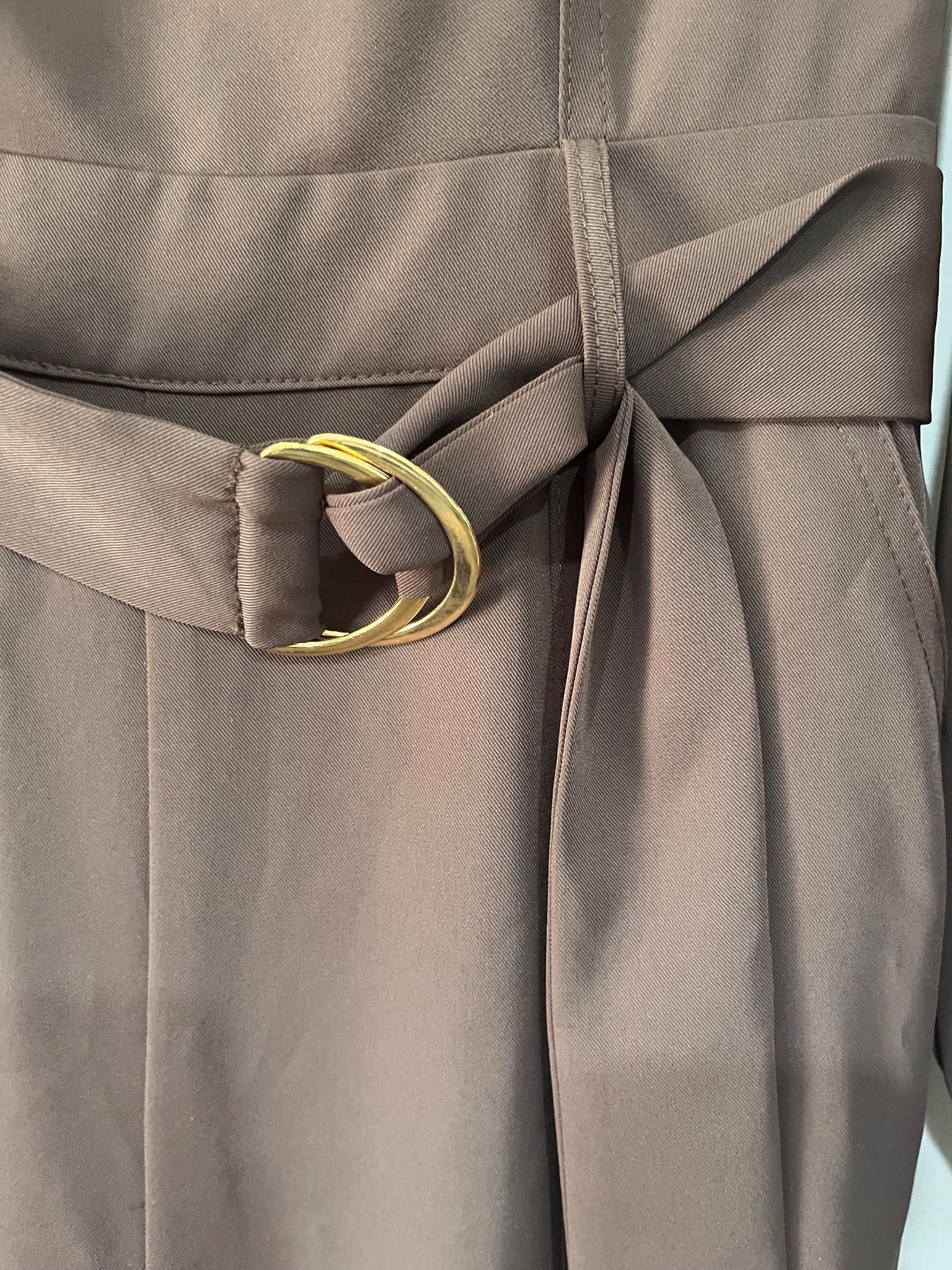 Willa Brown Long Sleeve Belted Jumpsuit RRP $350 - Image 3