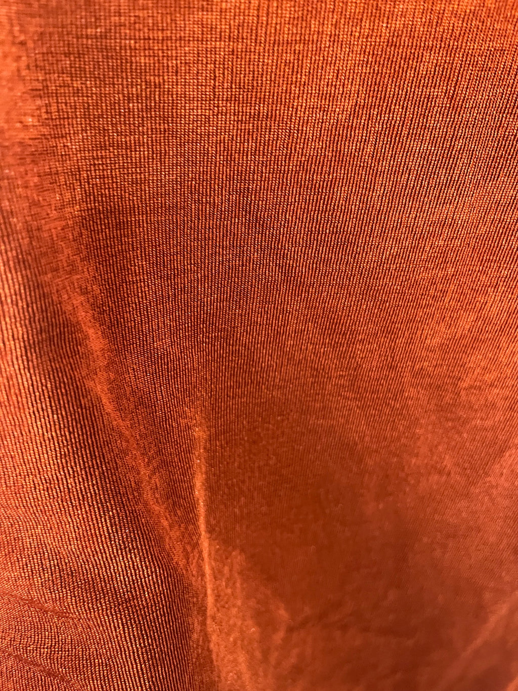 BWLDR Rust Orange Square Neck Ruched Maxi Dress - Image 3
