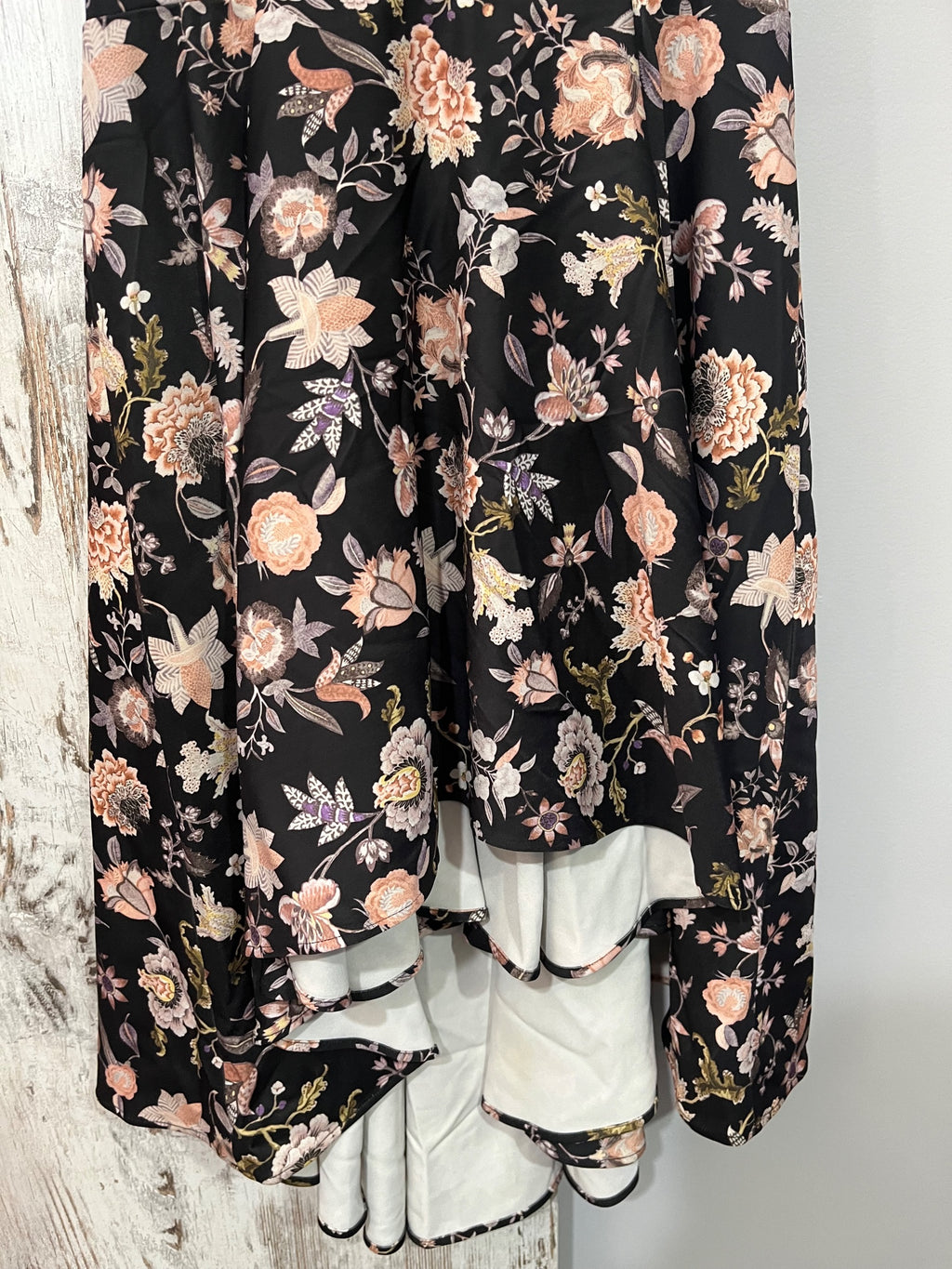 Talulah Floral Print High-Low Skater Dress - Image 3