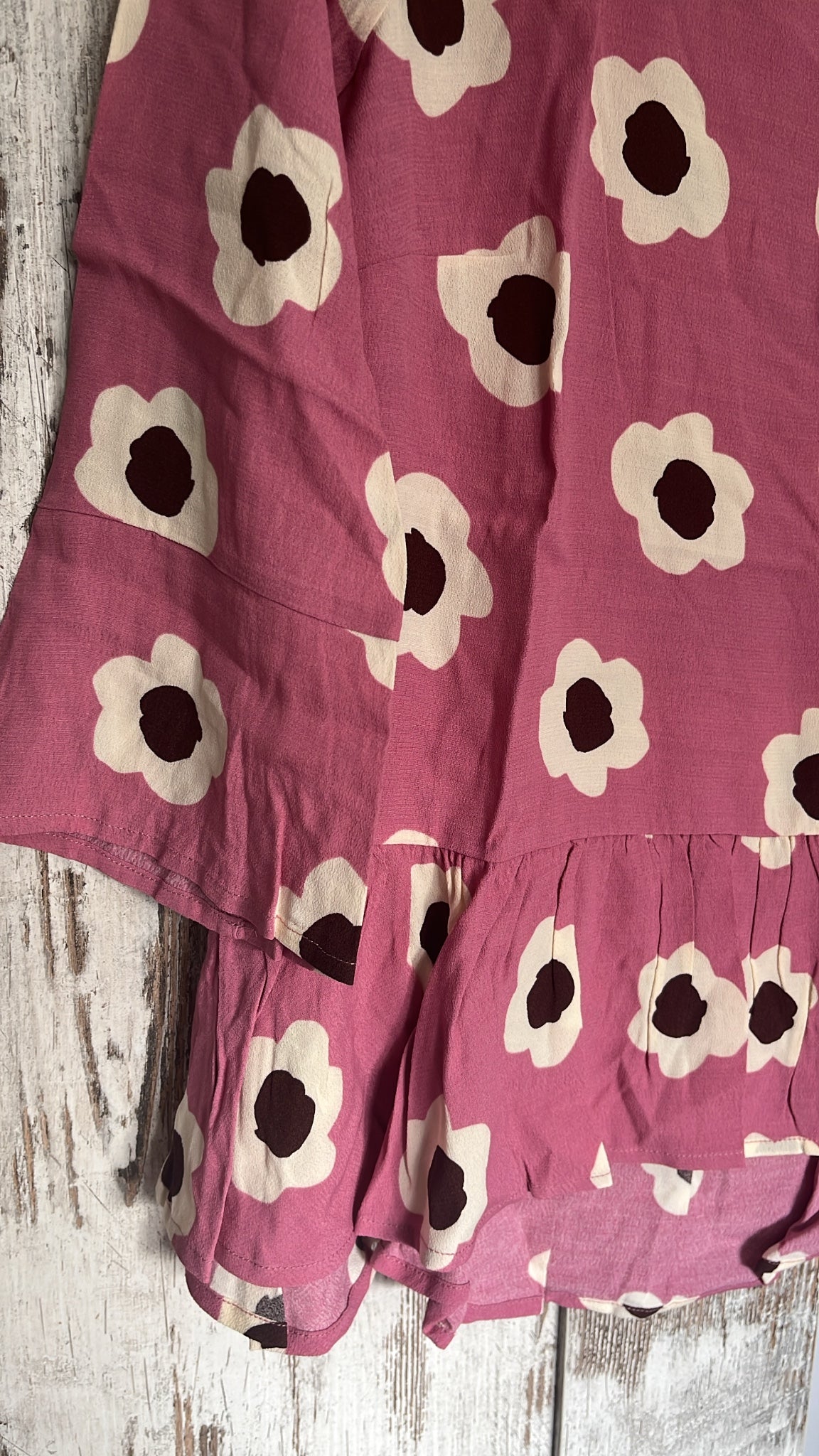 Mister Zimi Winter Celeste Top In Zinnia Floral Print Size 10 - Image 3