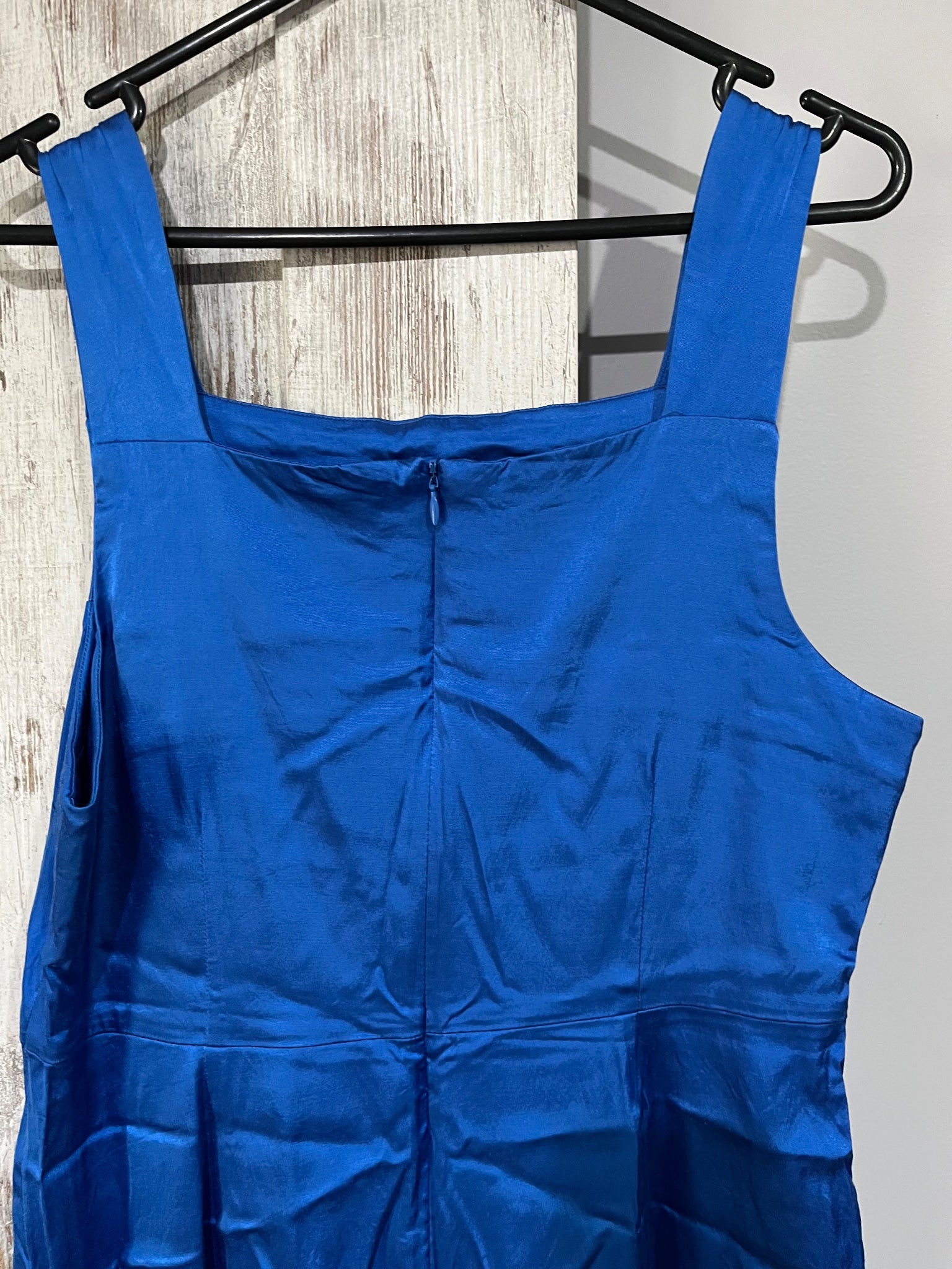Gorman Blue Sleeveless Sheath Dress Size 14 - Image 4