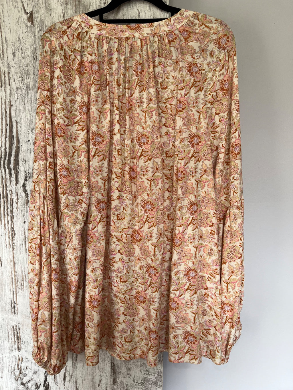 The Poetic Gypsy Floral Button Up Blouse Size 14 - Image 4
