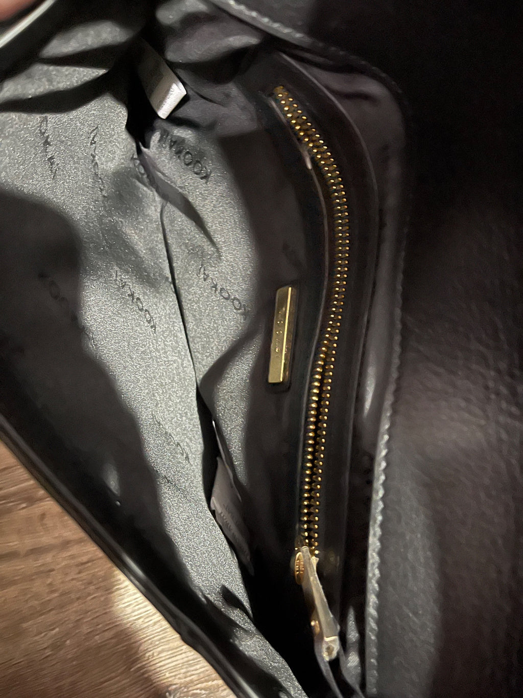 KOOKAÏ Black Trinidad Envelope Clutch Bag - Image 4