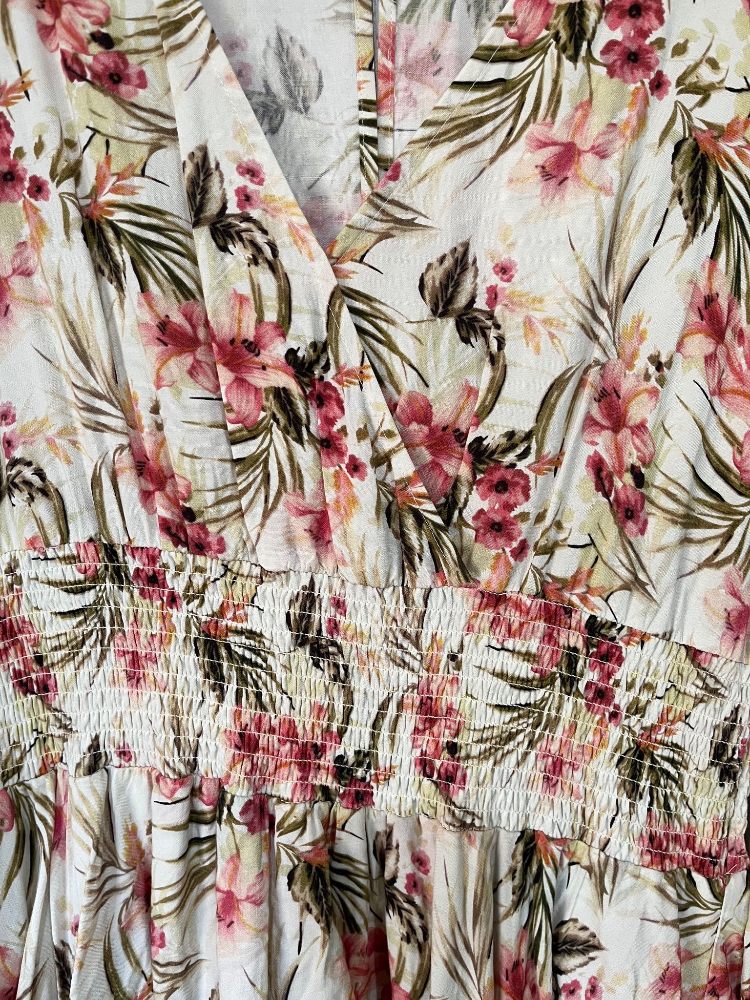 The Poetic Gypsy Floral Smocked Waist High-Low Dress Size 12 - Image 4
