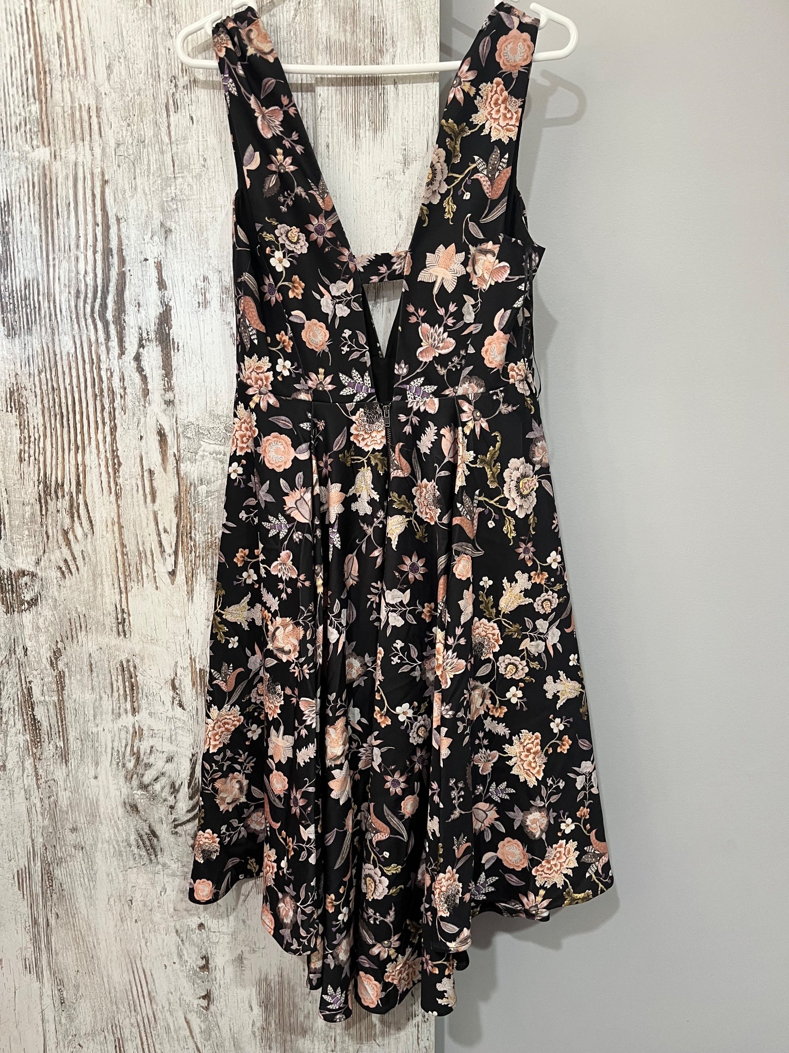 Talulah Floral Print High-Low Skater Dress - Image 4