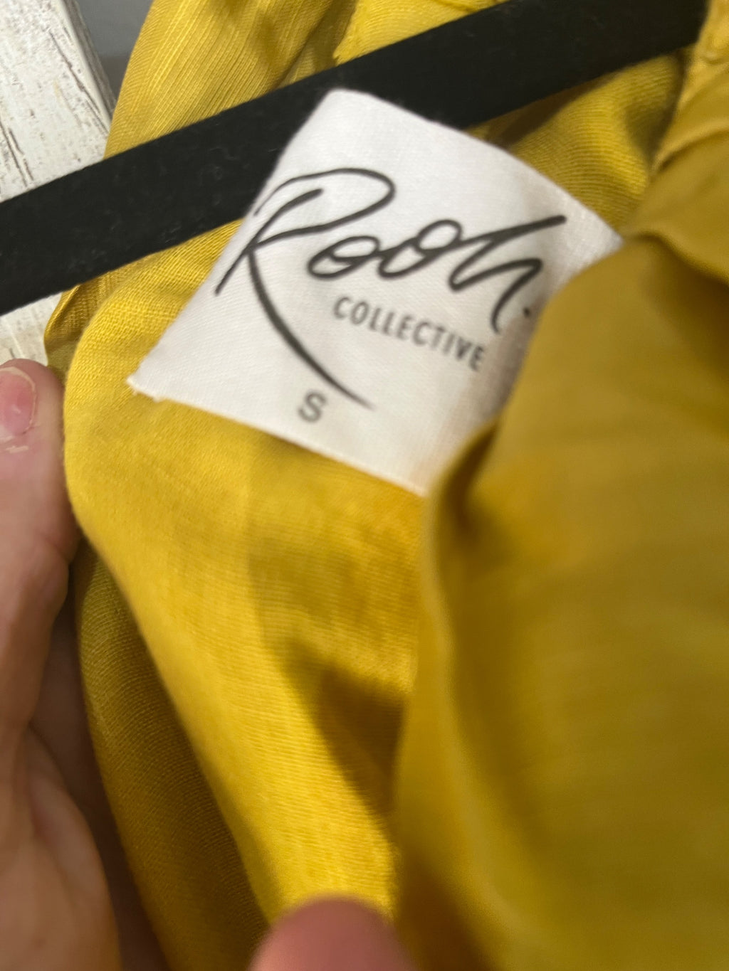 Rooh Collective Mustard Yellow Ruffle Maxi Dress Size S rrp $499 - Image 4