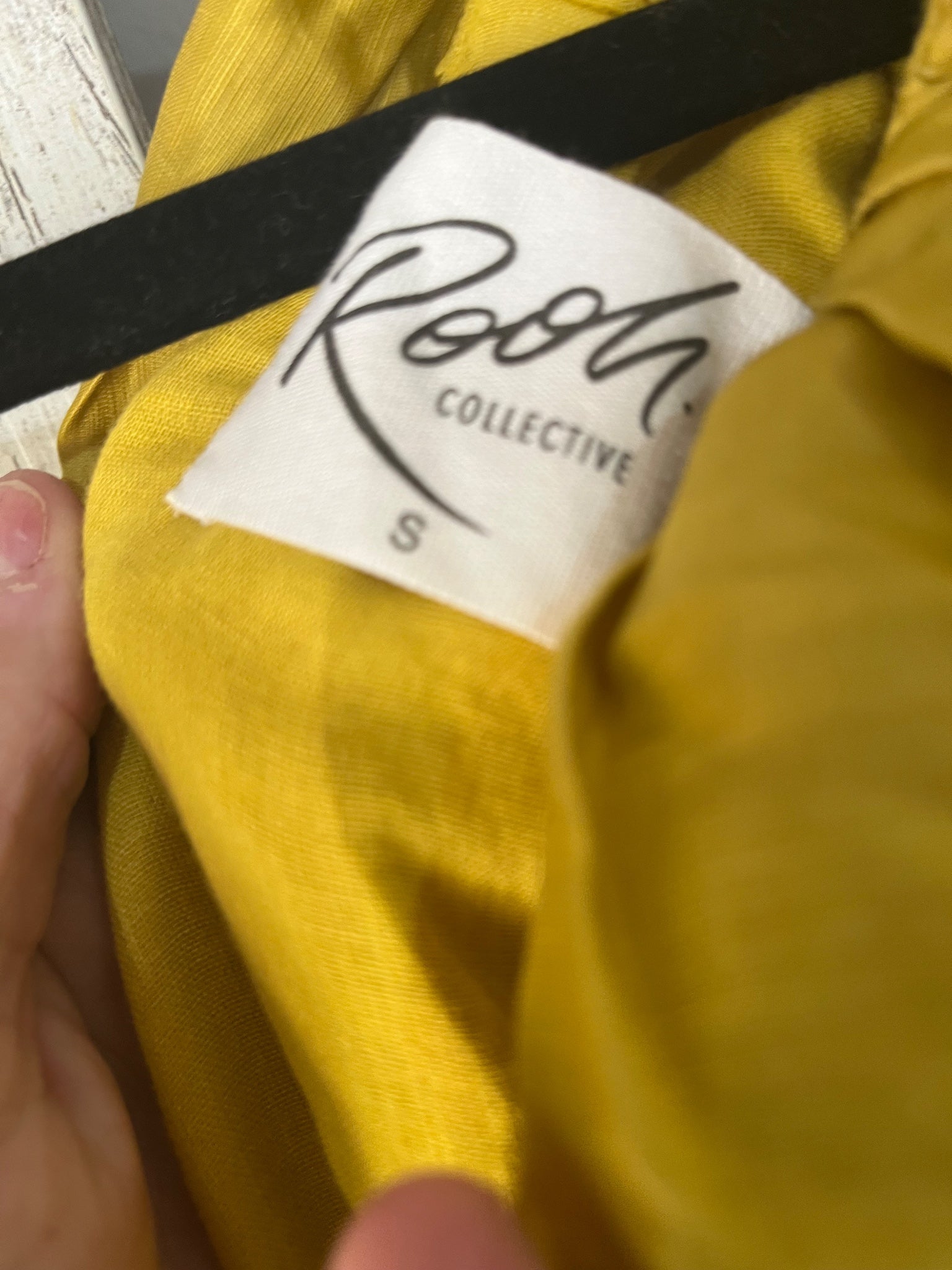 Rooh Collective Mustard Yellow Ruffle Maxi Dress Size S rrp $499 - Image 4