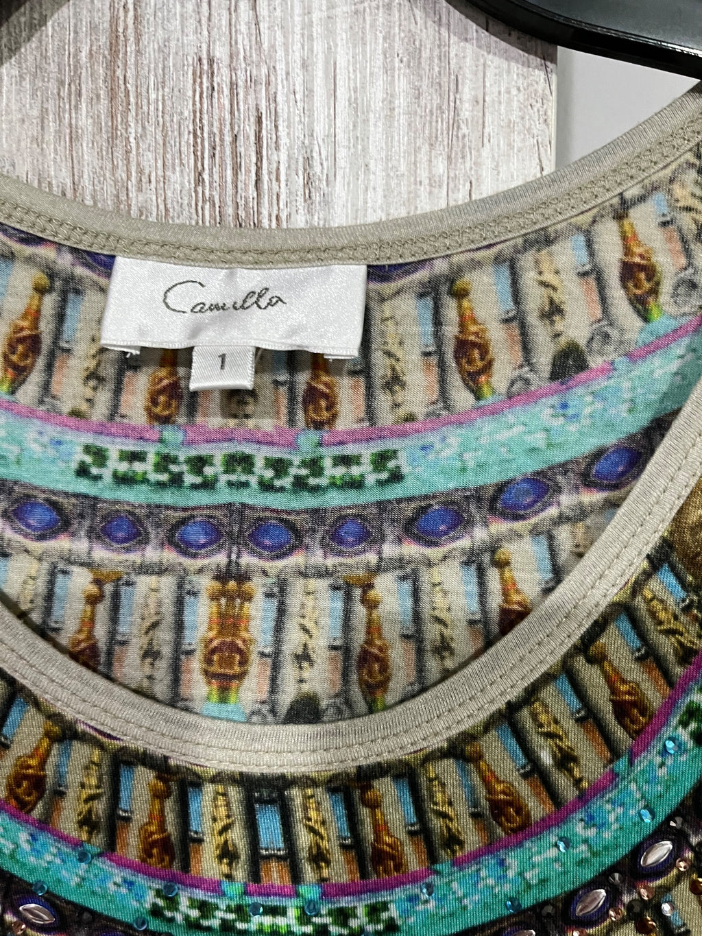 Camilla Embellished Sleeveless Tank Top - Image 4