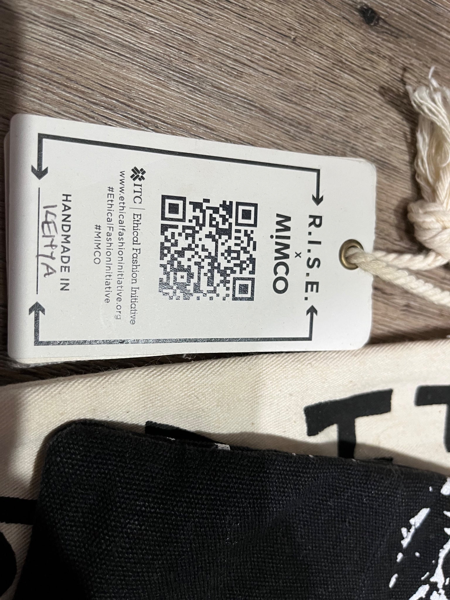 Mimco Ethical Fashion Initiative Artisan Pouch - Image 4