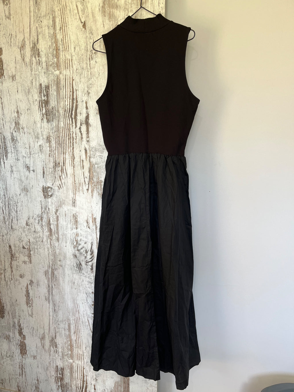 A&H Annie Contrast Midi Dress Black Size 14 - Image 4