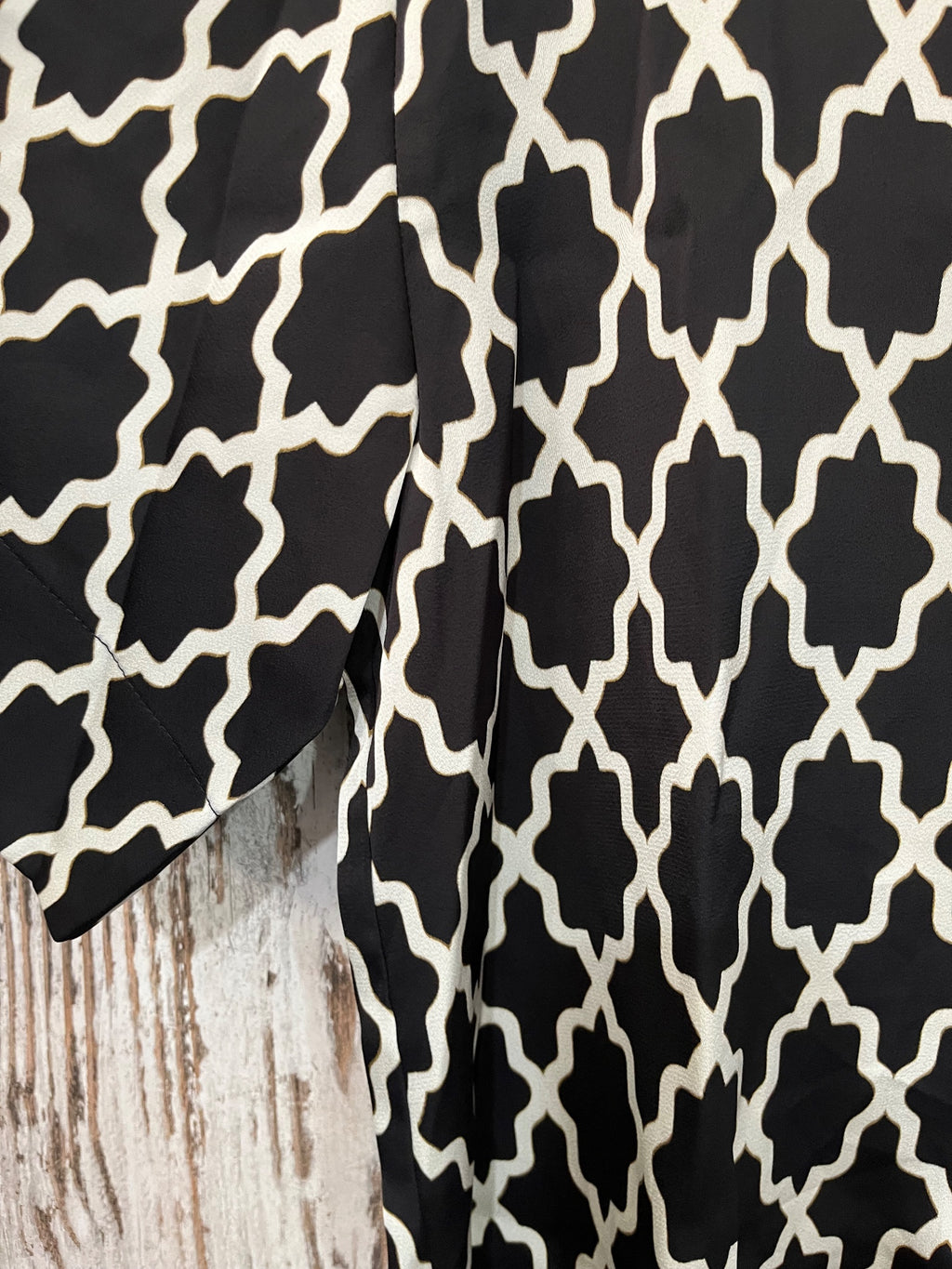 We Are The Others Black & White Geometric Print Shirt - Image 4