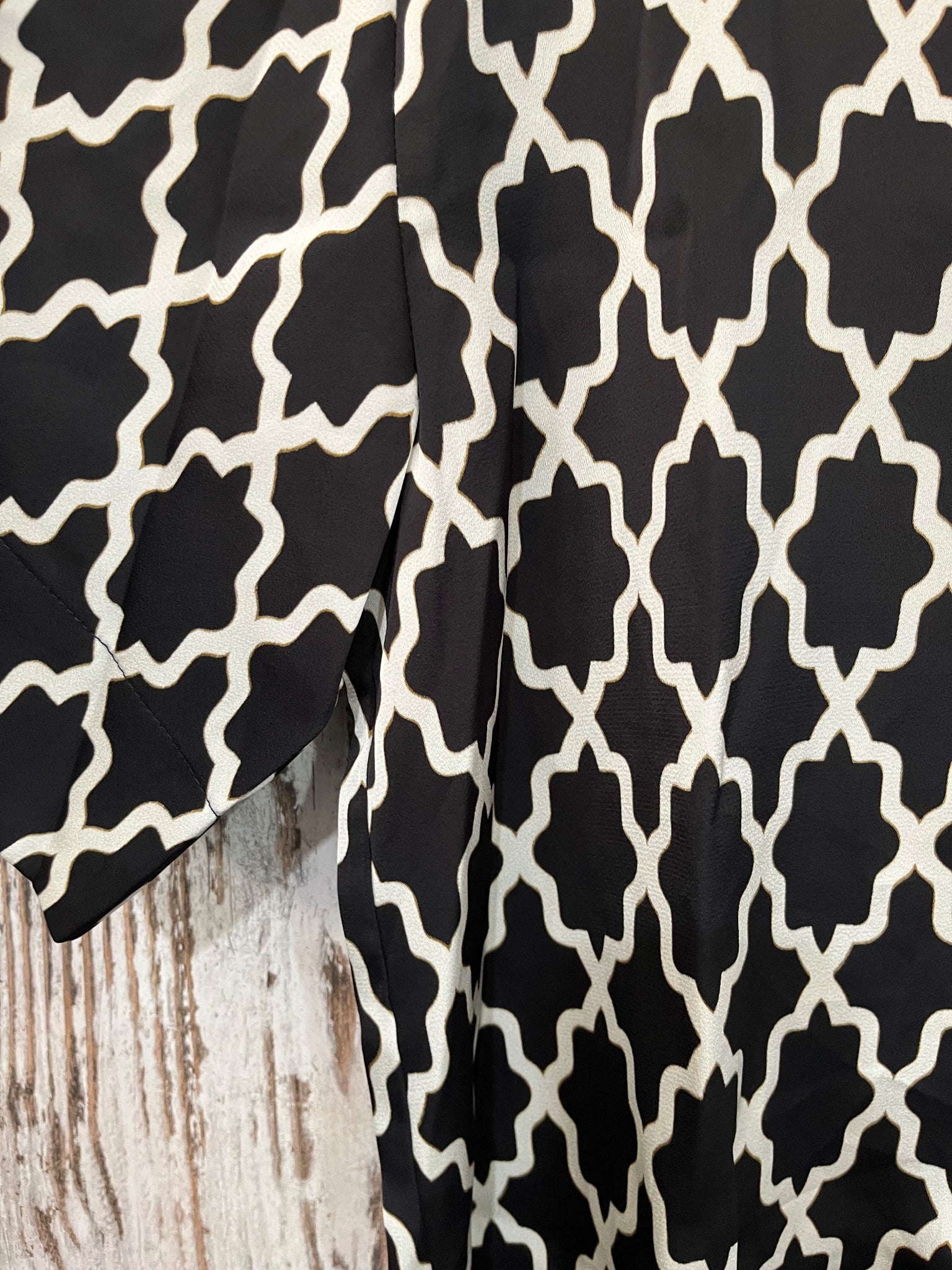 We Are The Others Black & White Geometric Print Shirt - Image 4