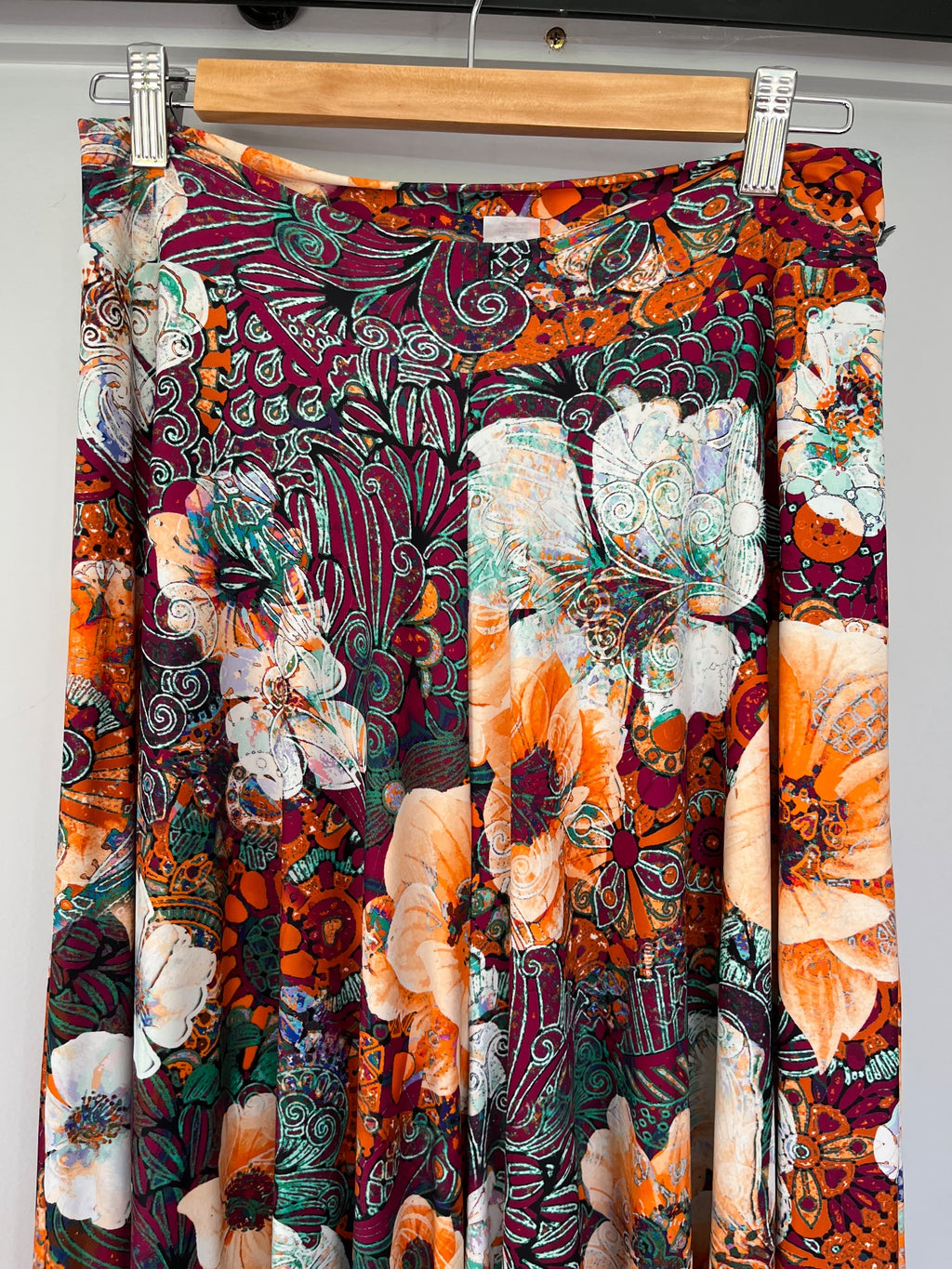 Exoticathletica Floral Print Palazzo Pants Size Large - Image 4