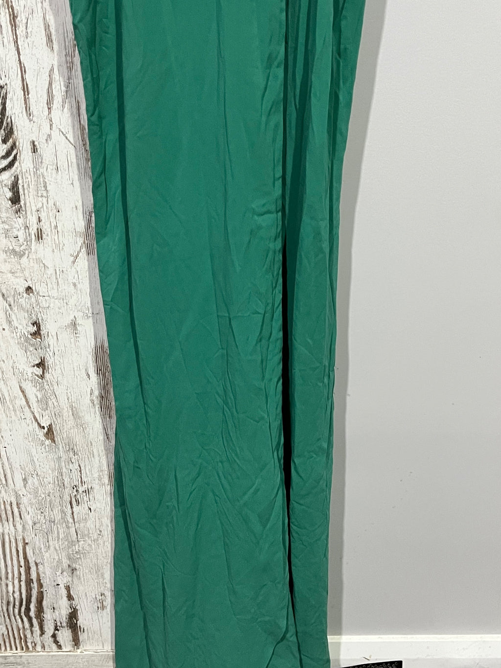 Zac Posen Green V-Neck Silk Gown Size us4/au8 - Image 4