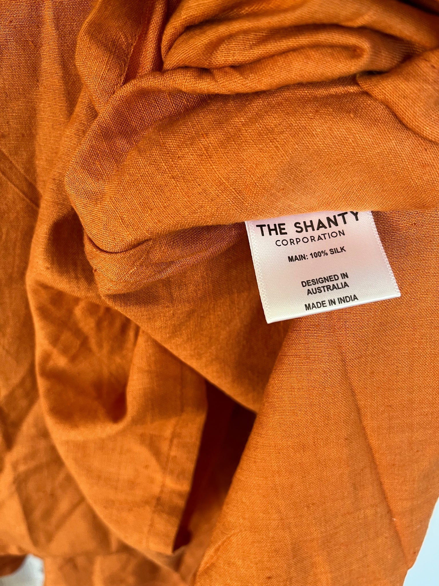 The Shanty Corporation Cefalu Top Cayenne Silk Size ML RRP $169.95 - Image 4