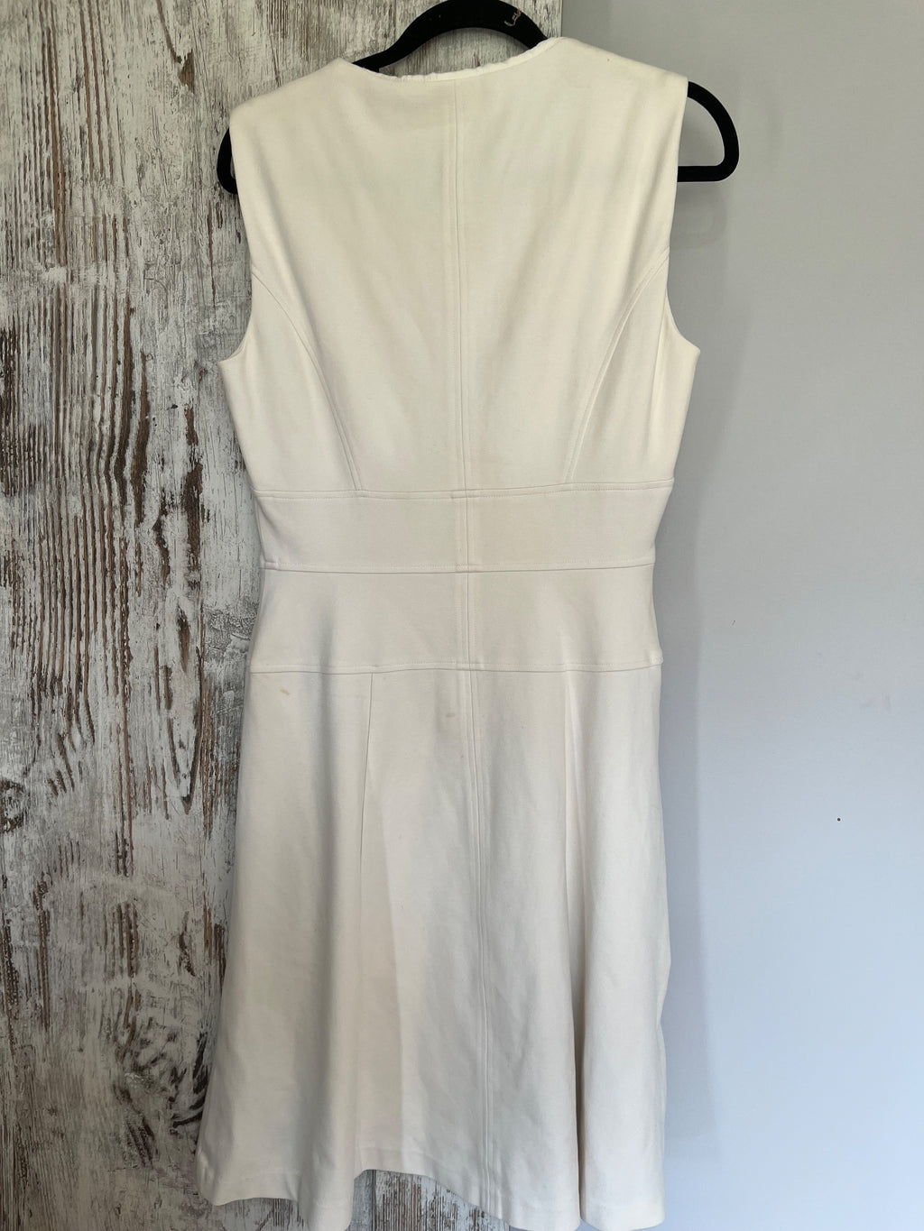 Nanette Lepore Cream Sleeveless Zip-Front A-Line Dress $600 - Image 4
