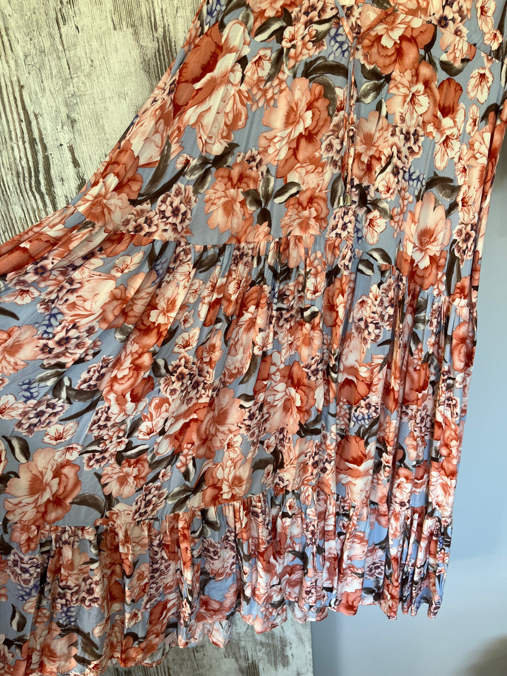 JAASE Floral Maxi Dress Size M - Image 4