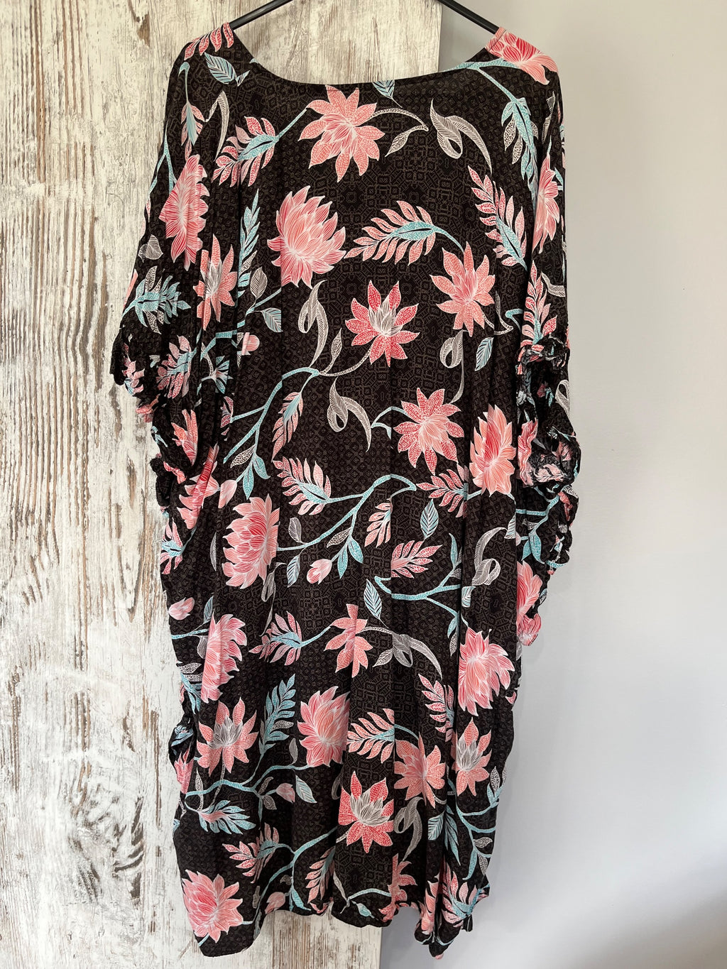Seafolly Floral Print Kaftan Tunic Dress - Image 4