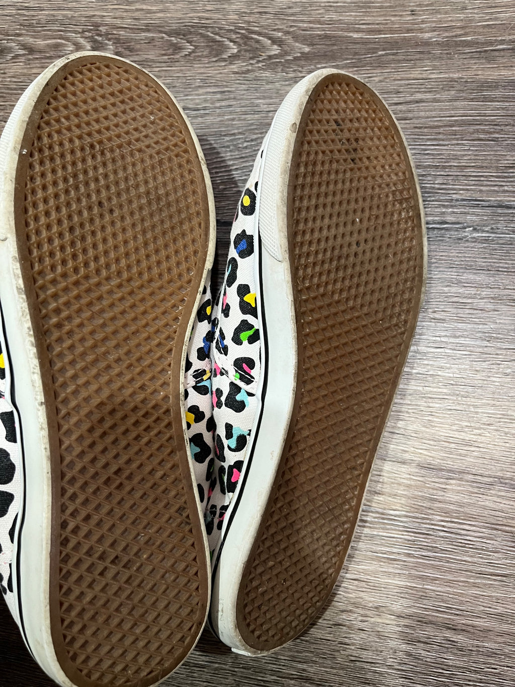 Vans Authentic Lo Pro Neon Leopard Print Sneakers - Image 4