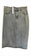 Gordon Smith Women's Light Wash Denim Skirt size 12 - Image 1