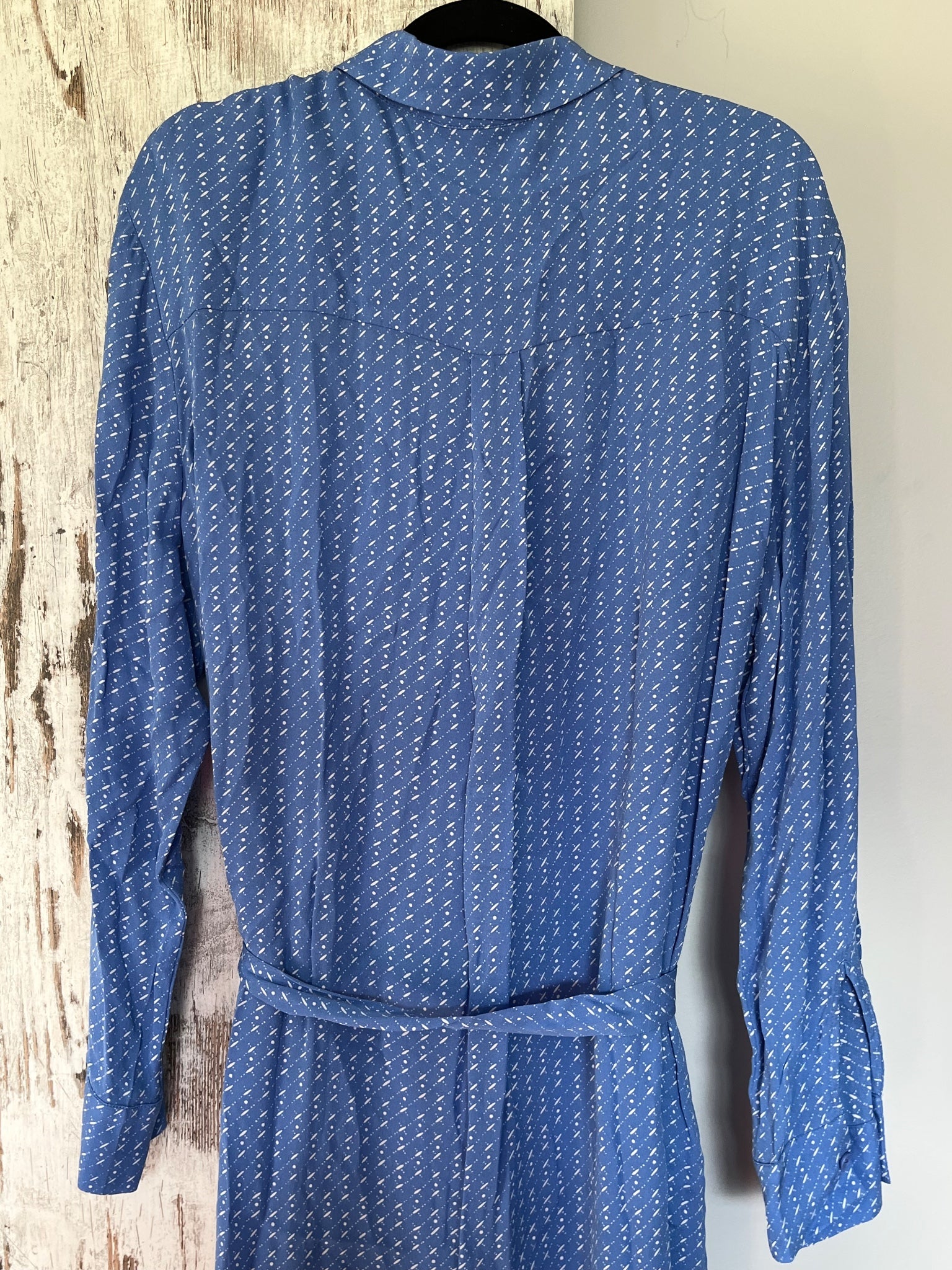 SAMSØE Φ SAMSØE Stella Blue Starry Print Shirt Dress - Image 5