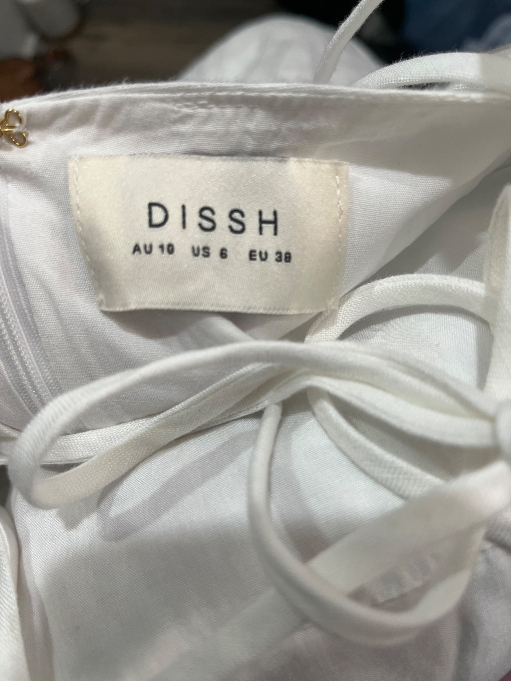 DISSH White Linen Blend Midi Cami Dress 10 - Image 5