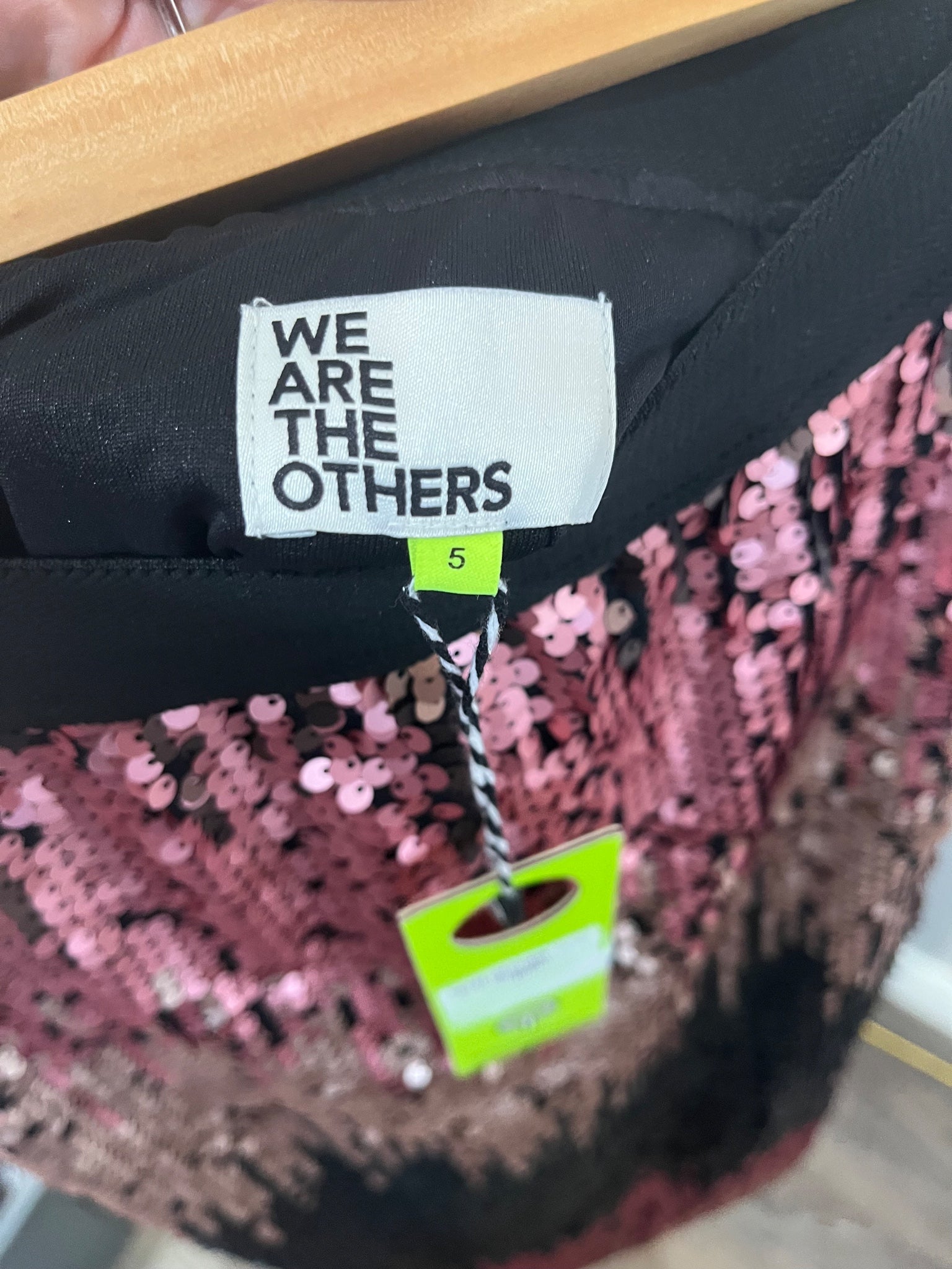 We Are The Others Skylar Sequin Ombre Midi Skirt New With Tags - Image 5