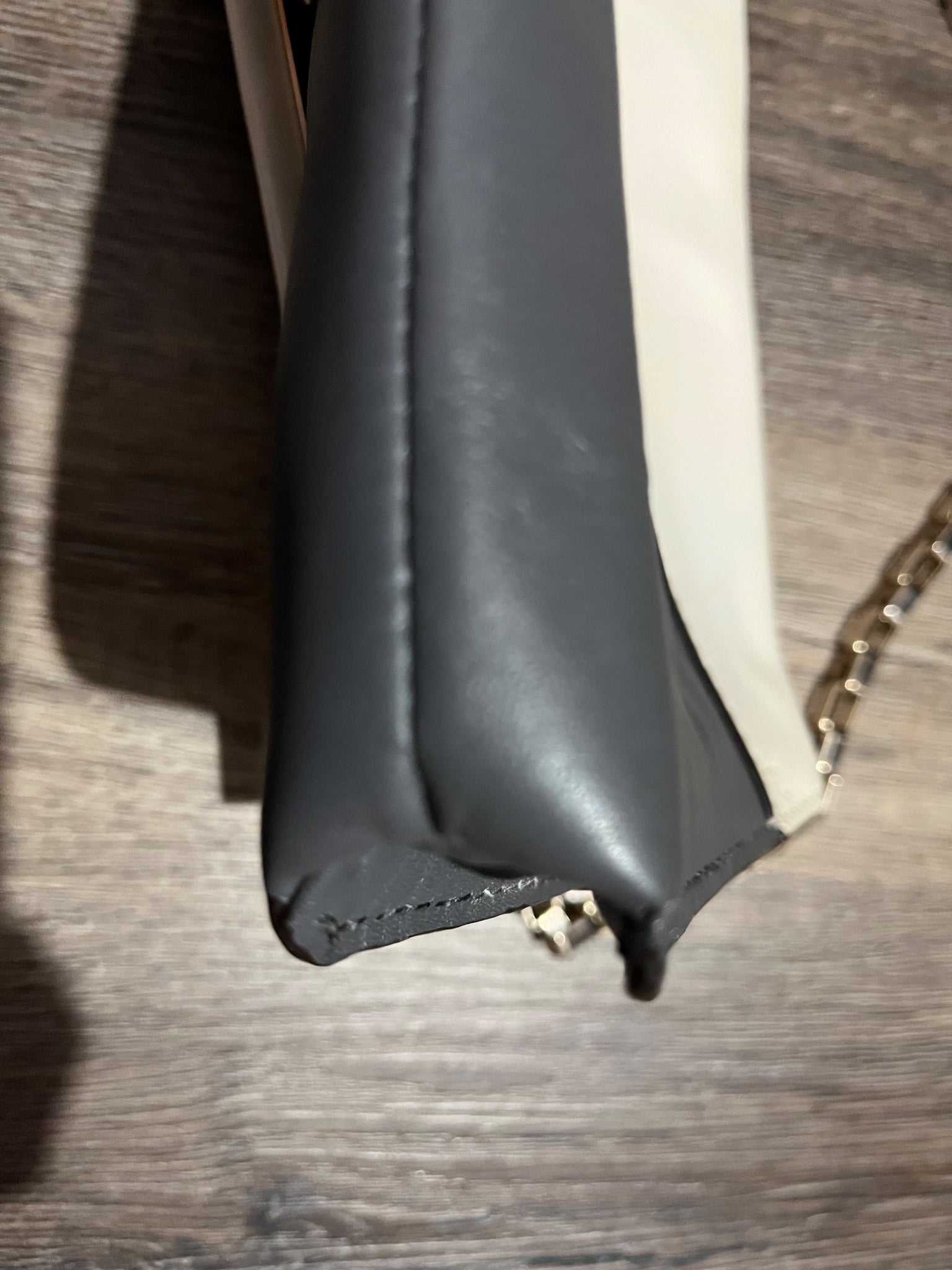 kate spade Two-Tone Leather Chain Clutch Crossbody Bag - Image 5