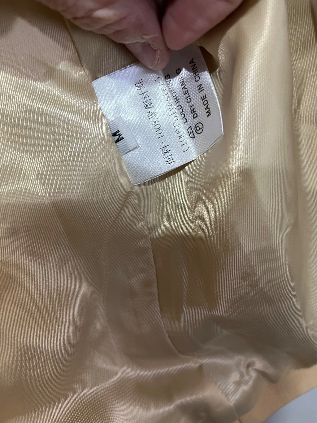 ASM ANNA Beige Double-Breasted Long Coat - Image 5