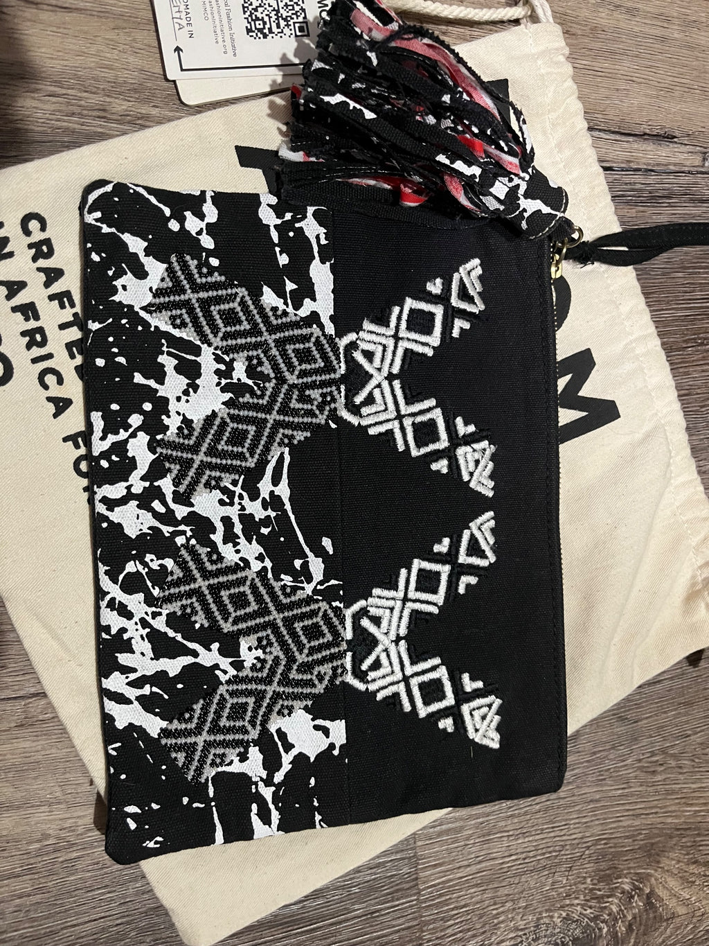 Mimco Ethical Fashion Initiative Artisan Pouch - Image 5