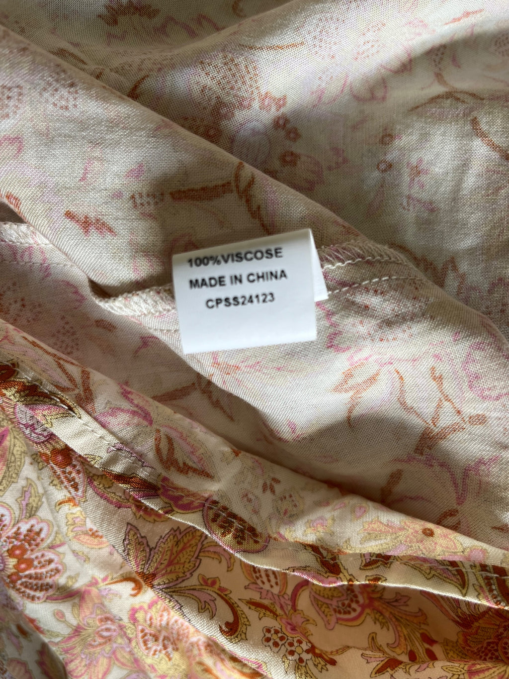 The Poetic Gypsy Floral Button Up Blouse Size 14 - Image 5