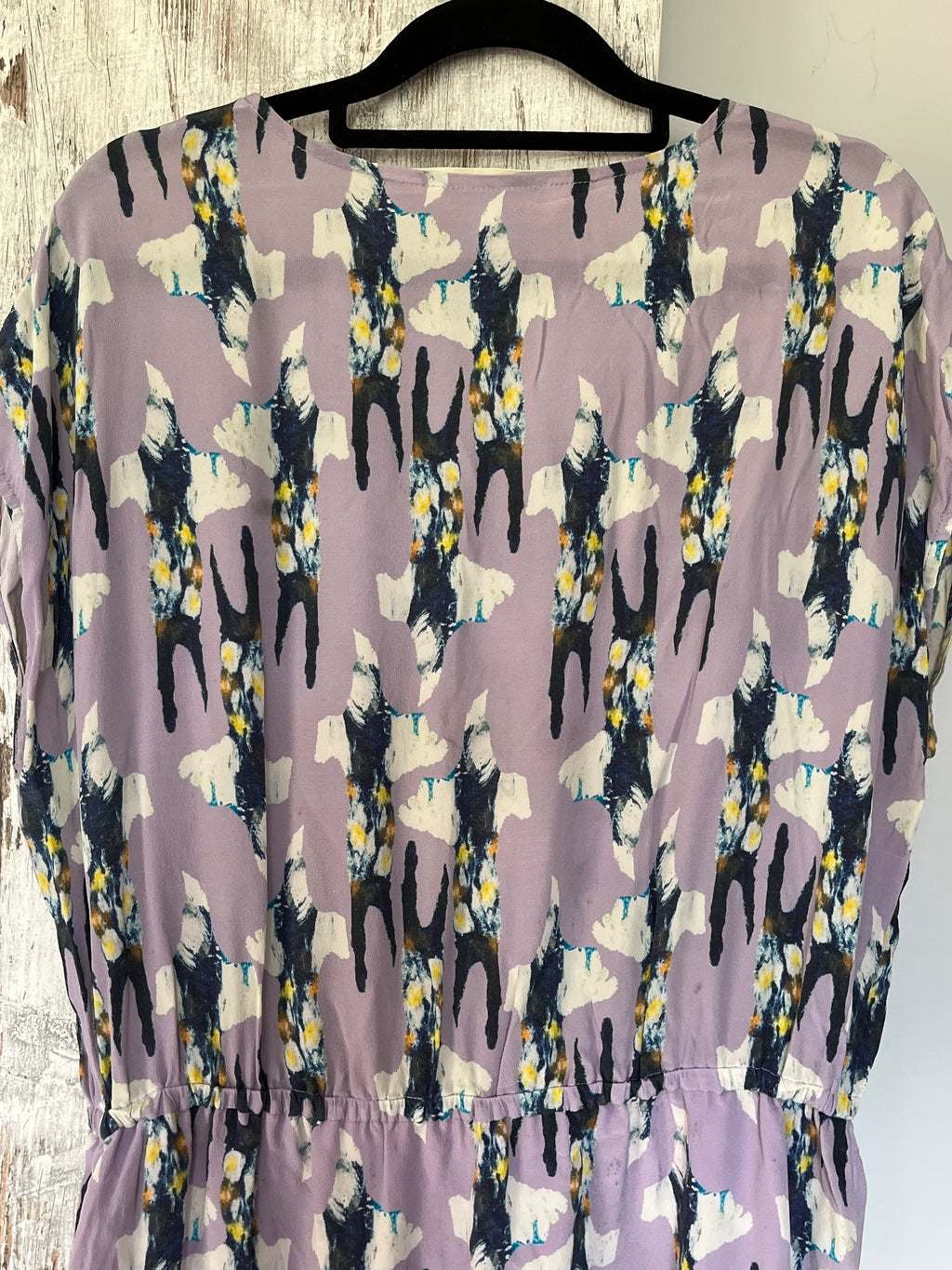 Fred Fowler x Gorman Silk Rabbit Print Dress - Image 5