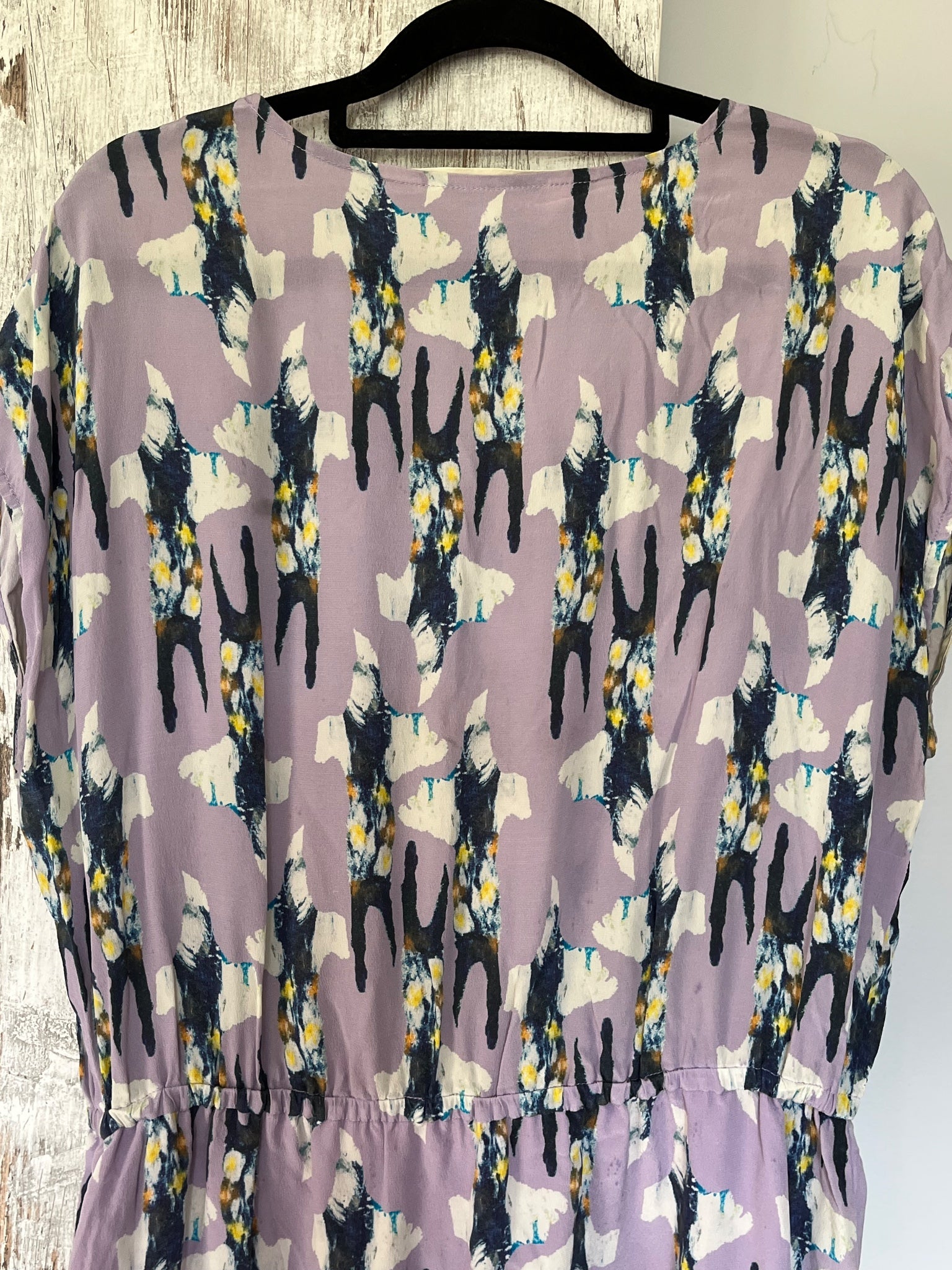 Fred Fowler x Gorman Silk Rabbit Print Dress - Image 5