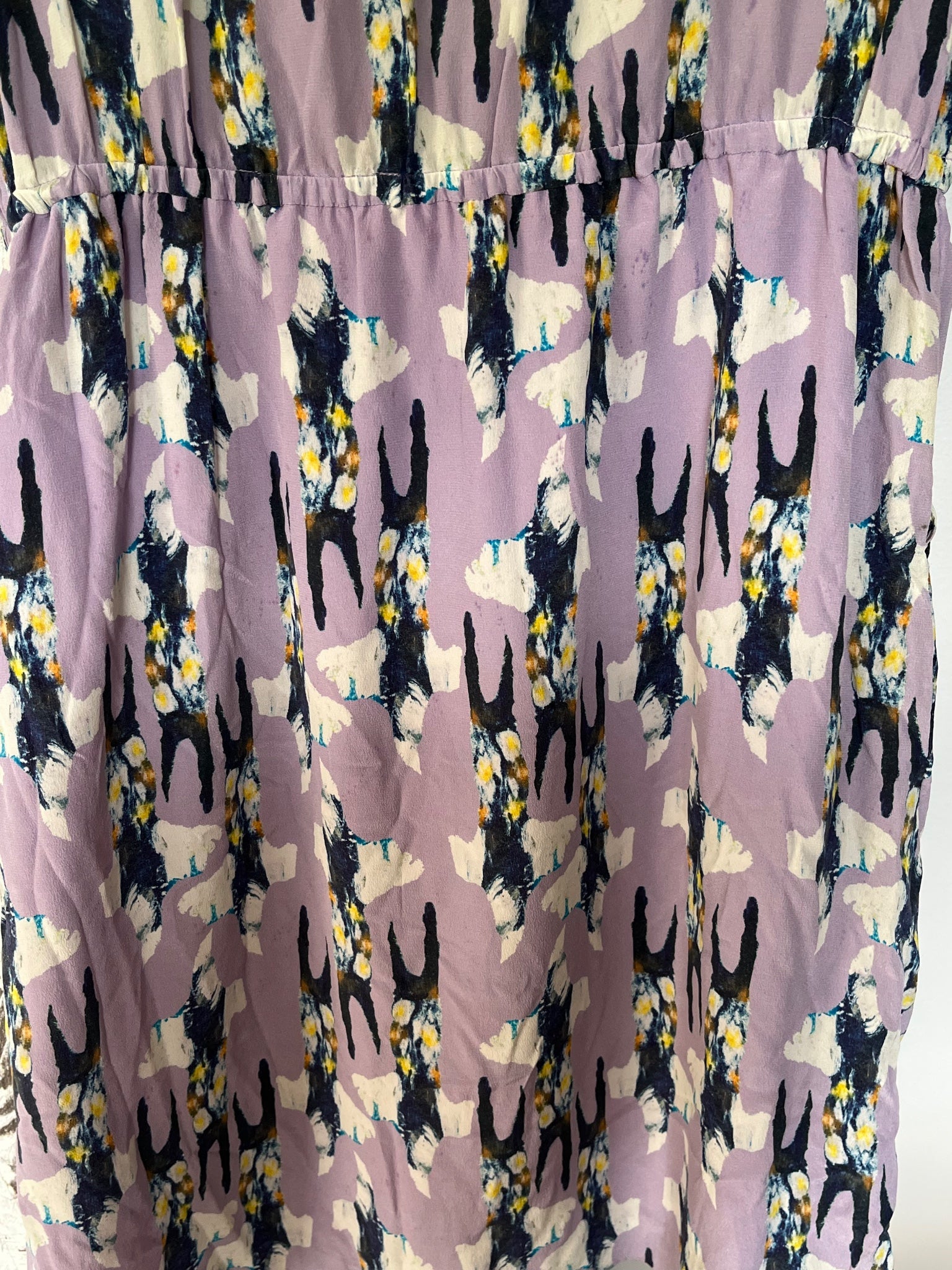 Fred Fowler x Gorman Silk Rabbit Print Dress - Image 6