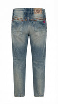 Lolita DeNimes Studded Distressed Denim Jeans - Image 1
