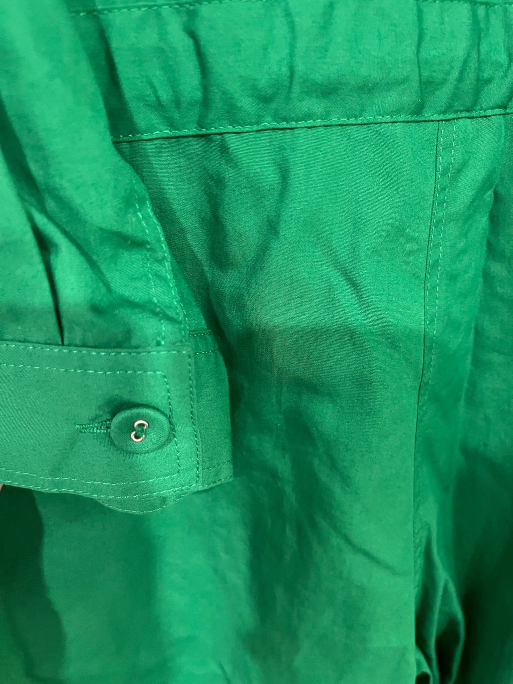 Aknvas Ketevan Green Cotton Utility Romper - Image 6