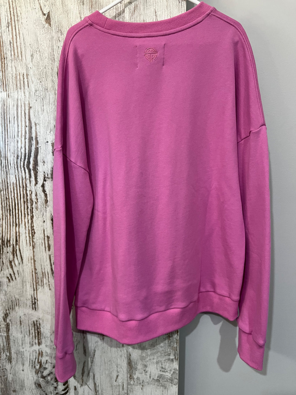 We Are The Others Love Love Love Pink Slouch Sweatshirt - Image 6