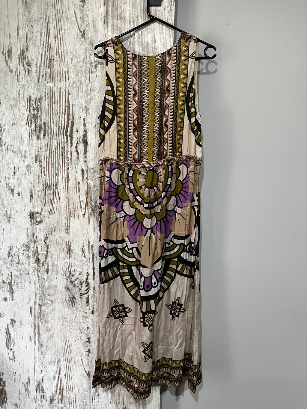 Ana Alcazar Boho Mandala Print Silk Blend Maxi Dress RRP $560 - Image 6