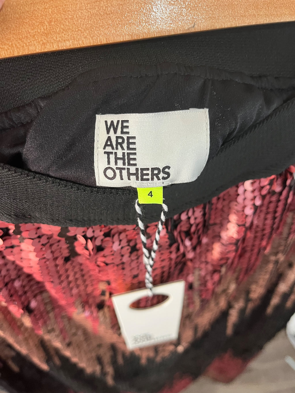 We Are The Others Sequin Midi Skirt Size 4 (12) - Image 6