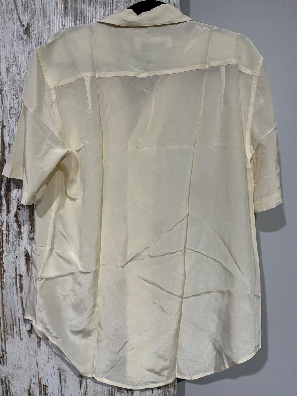 Venroy Silk Camp Collar Shirt With Tea Print - Image 6