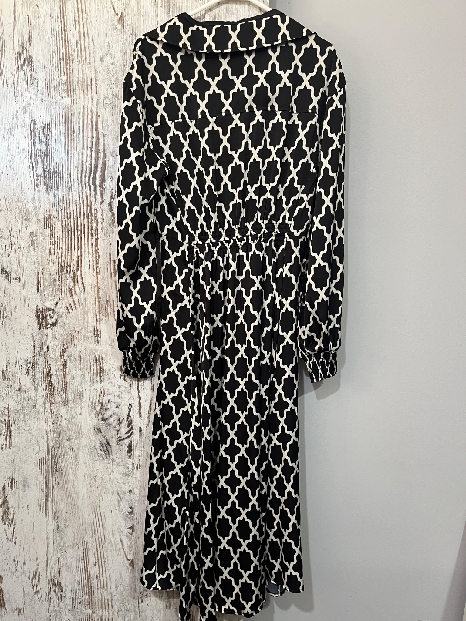 We Are The Others Tia Geometric Print Maxi Dress - Image 6
