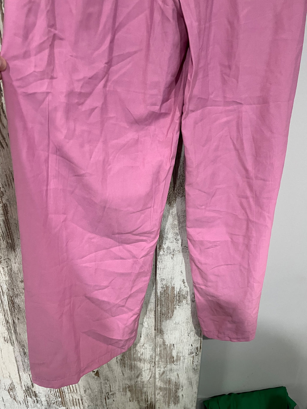 SNDYS.. The Label Pink Pleated Trousers Size 12 - Image 6