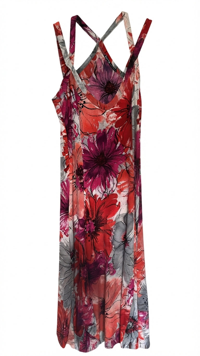 Motto Australia Floral Print Sleeveless Dress - Image 1
