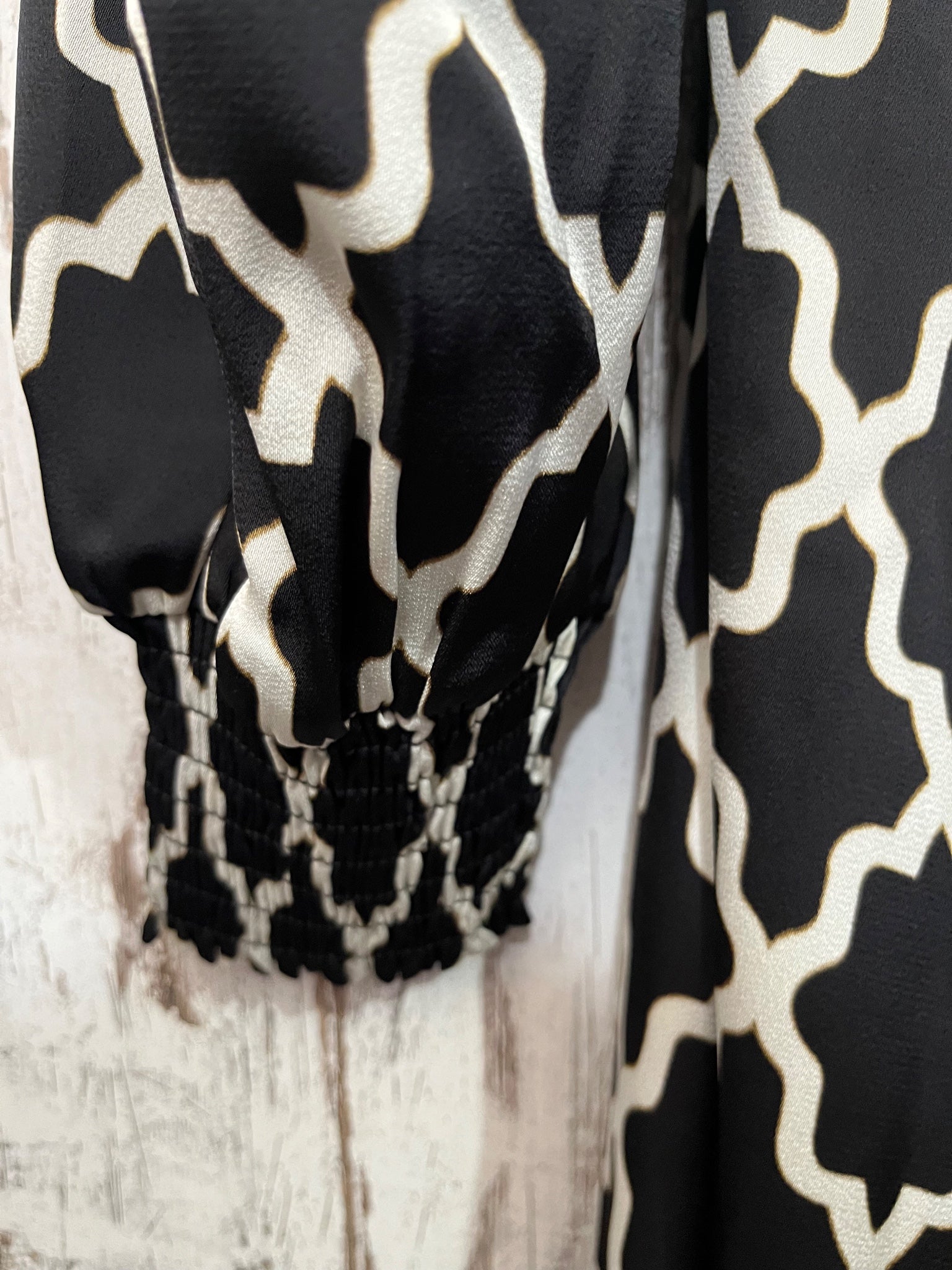 We Are The Others Tia Geometric Print Maxi Dress - Image 7