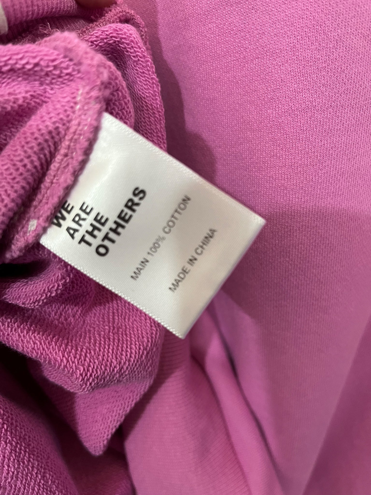We Are The Others Love Love Love Pink Slouch Sweatshirt - Image 7
