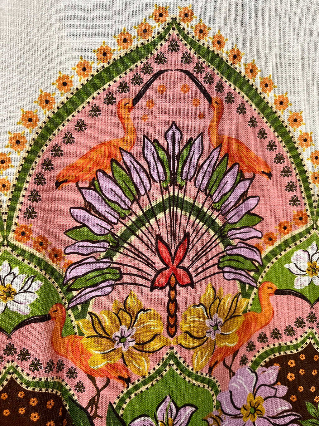 La Maise Studio Lalita Mini Dress Flamingo Paradise Size M - Image 7