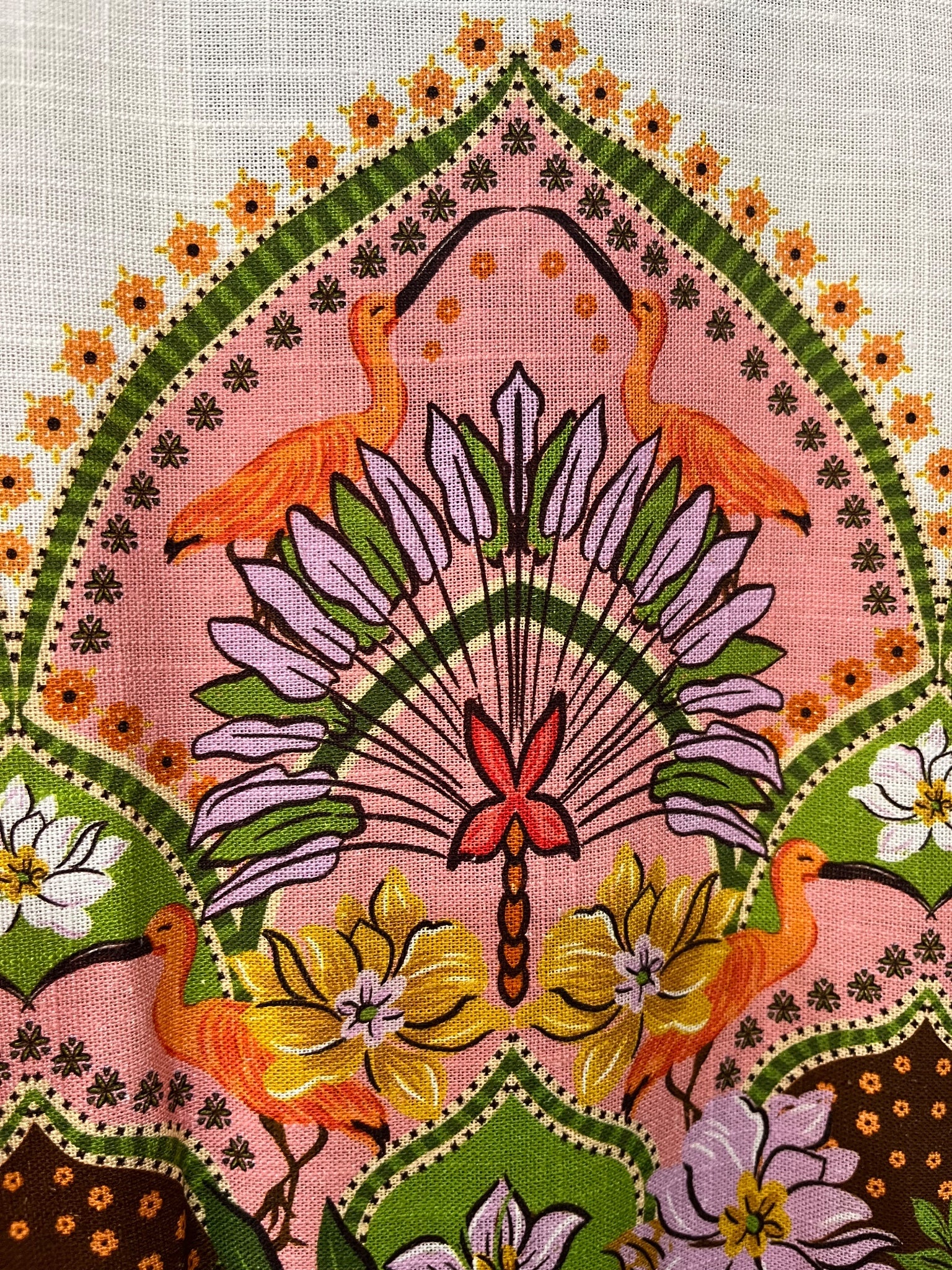 La Maise Studio Lalita Mini Dress Flamingo Paradise Size M - Image 7