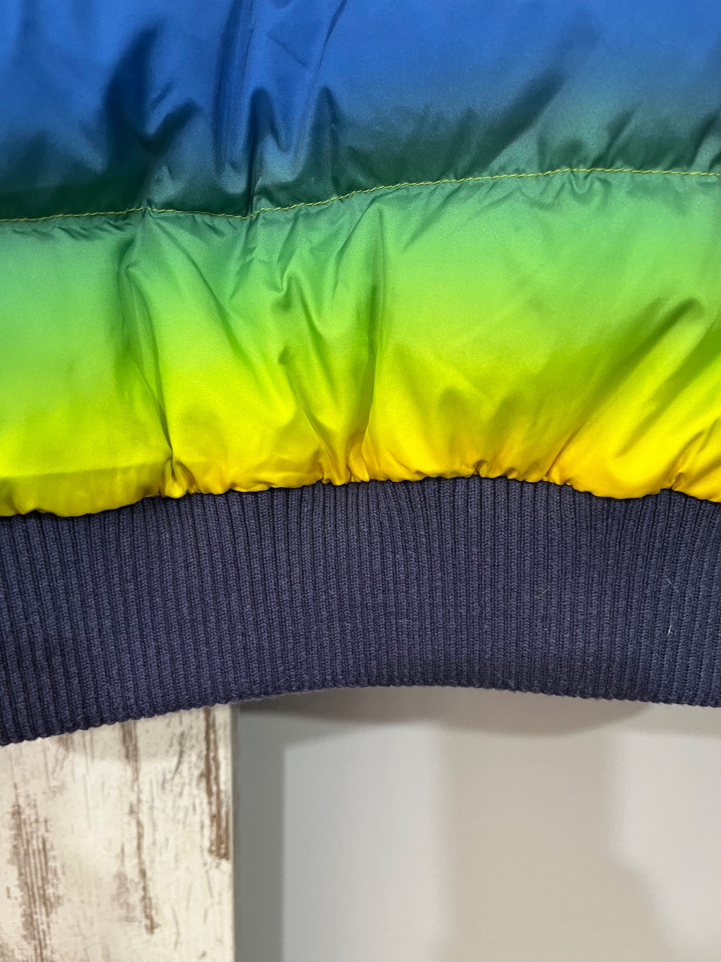 Perfect Moment Rainbow Stripe Puffer Ski Jacket - Image 8