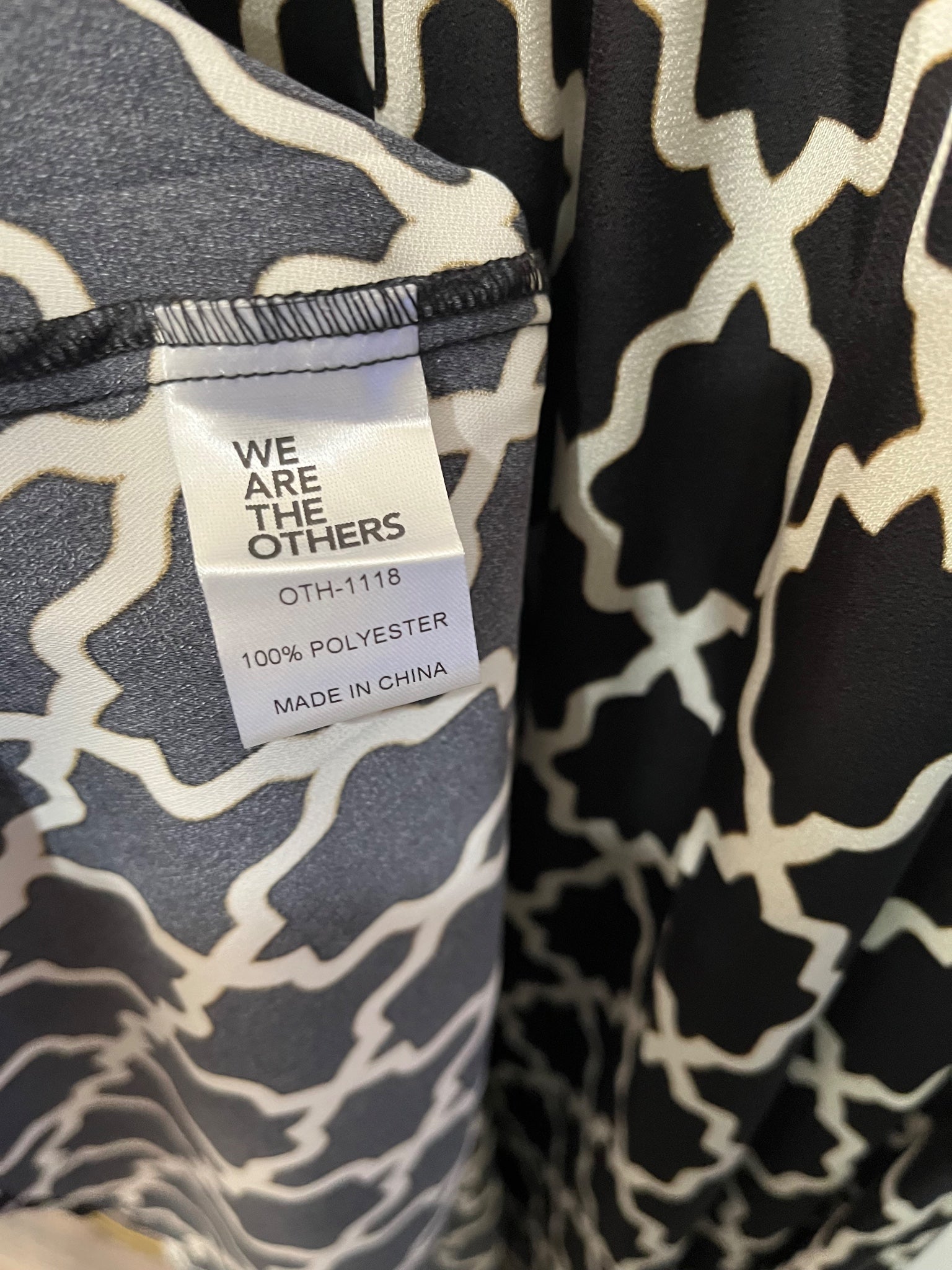 We Are The Others Tia Geometric Print Maxi Dress - Image 8